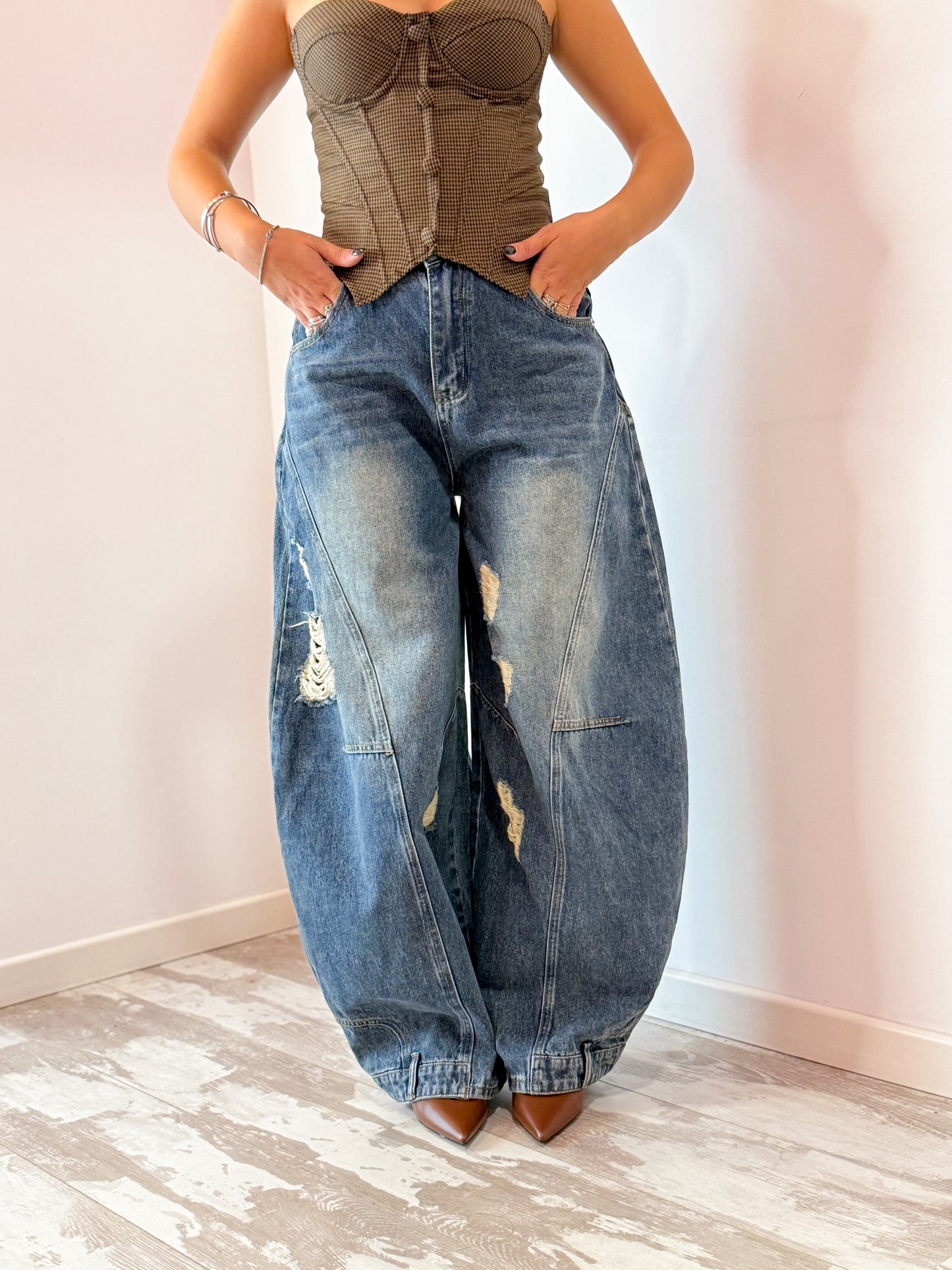JEANS CAPOVOLTO
