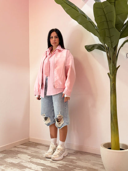 BERMUDA JEANS STRAPPO