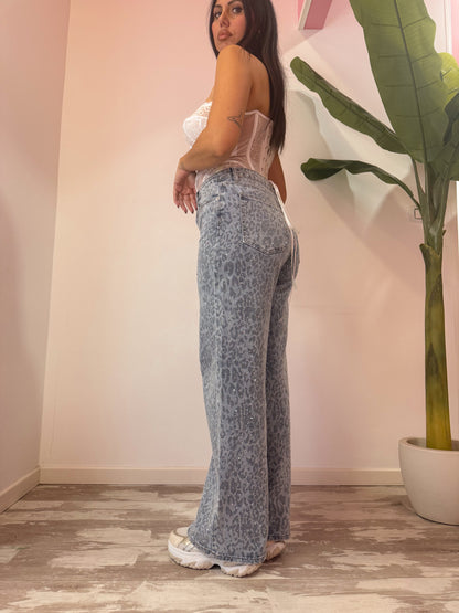 JEANS MACULATO BRILLANTE