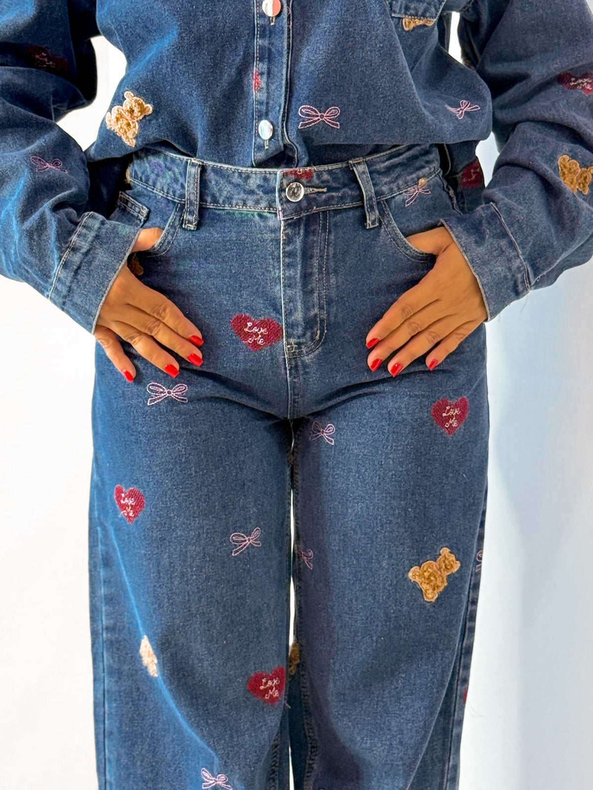 JEANS TEDDY LOVE