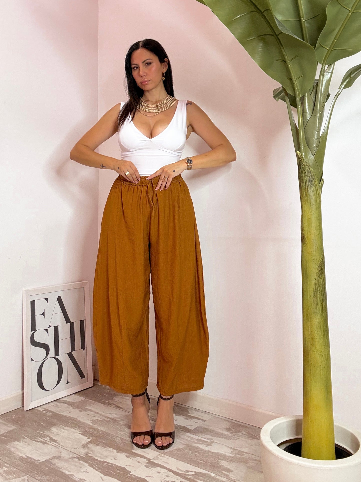 PANTALONE RICCIO 3 COLORI