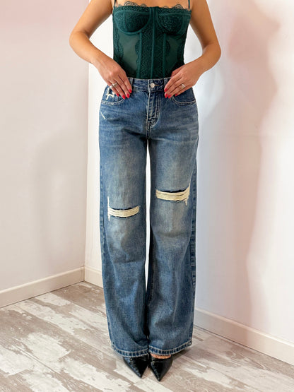 JEANS STRAPPETTO
