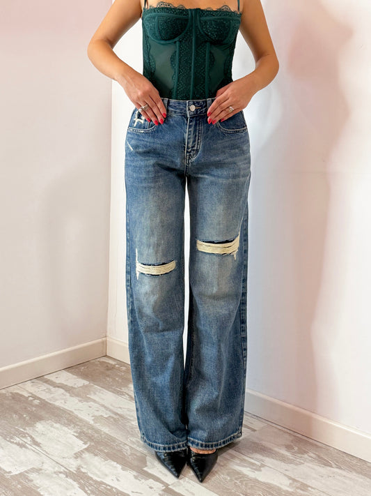 JEANS STRAPPETTO