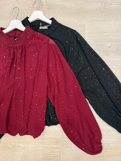 BLUSA PUNTO LUCE 3 COLORI