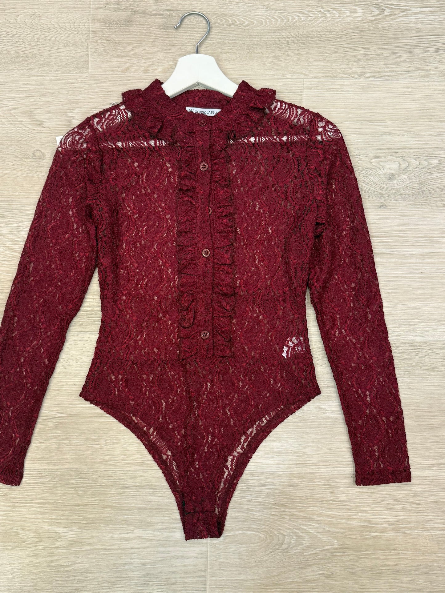 BODY RICAMATO E BOTTONI 4 colori