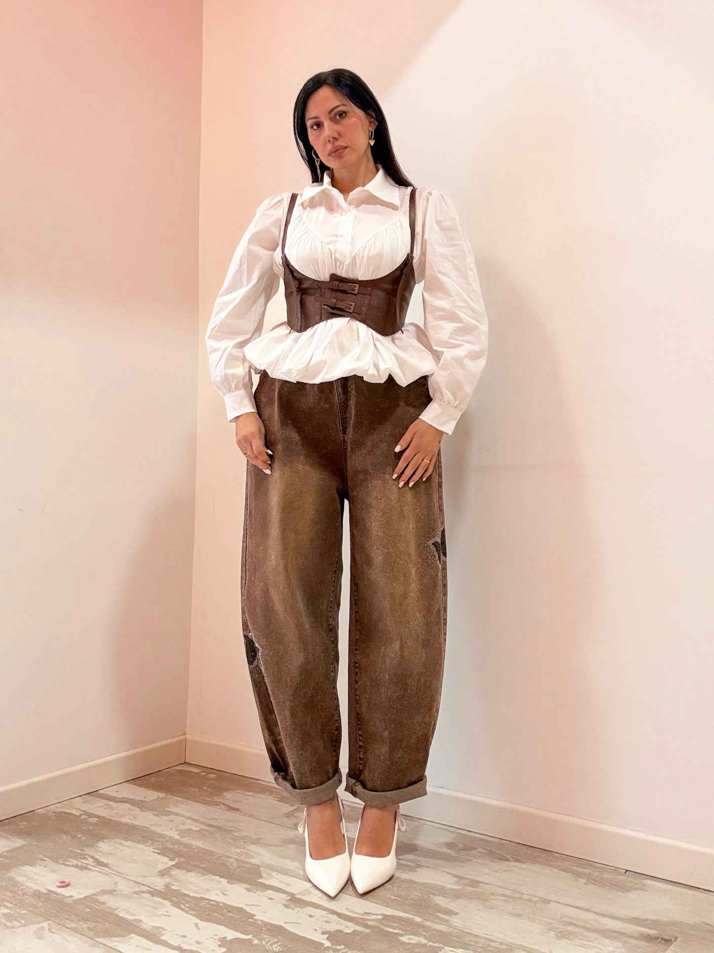 JEANS FARFALLA