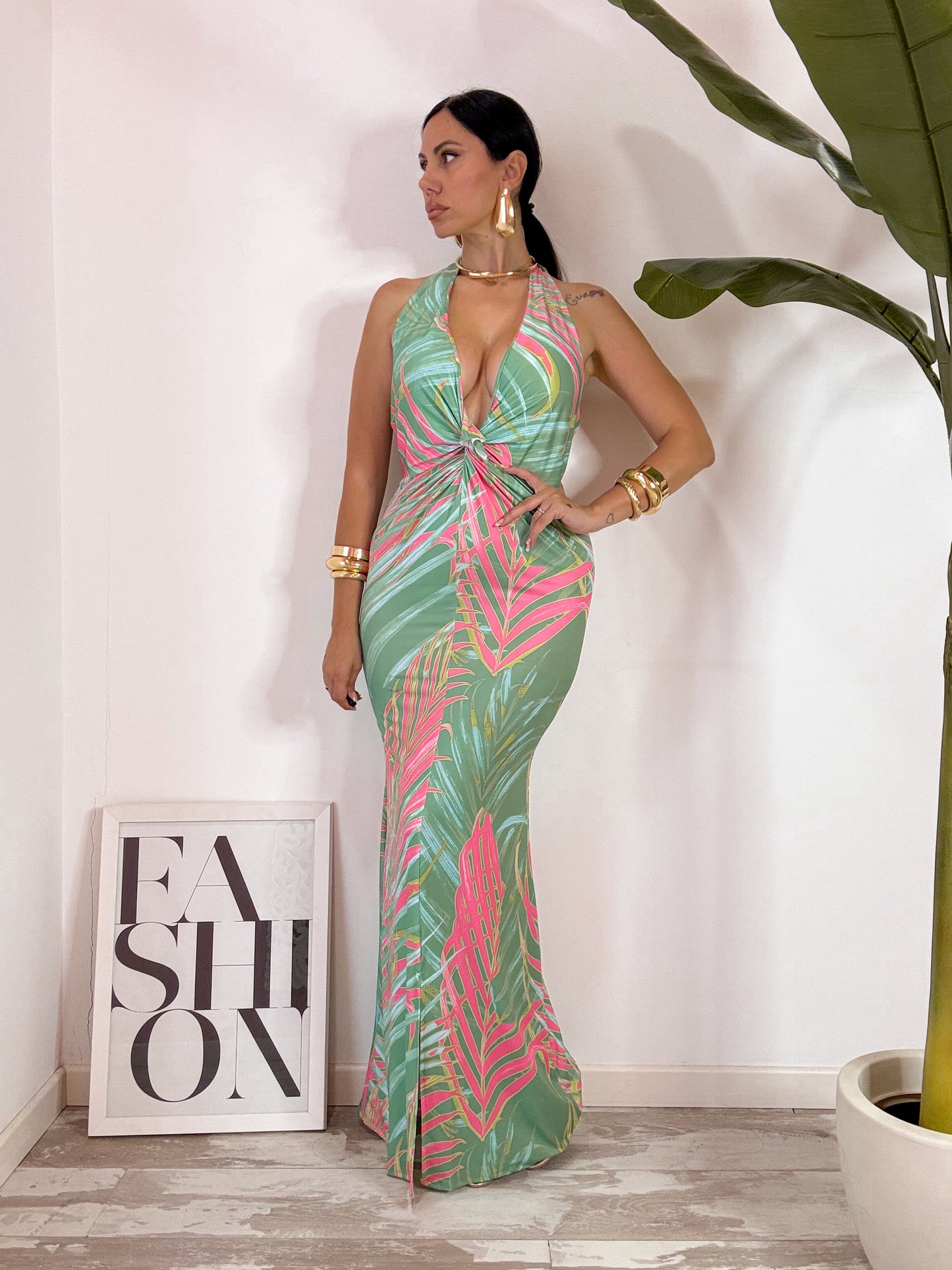 VESTITO TROPICANA 2 COLORI