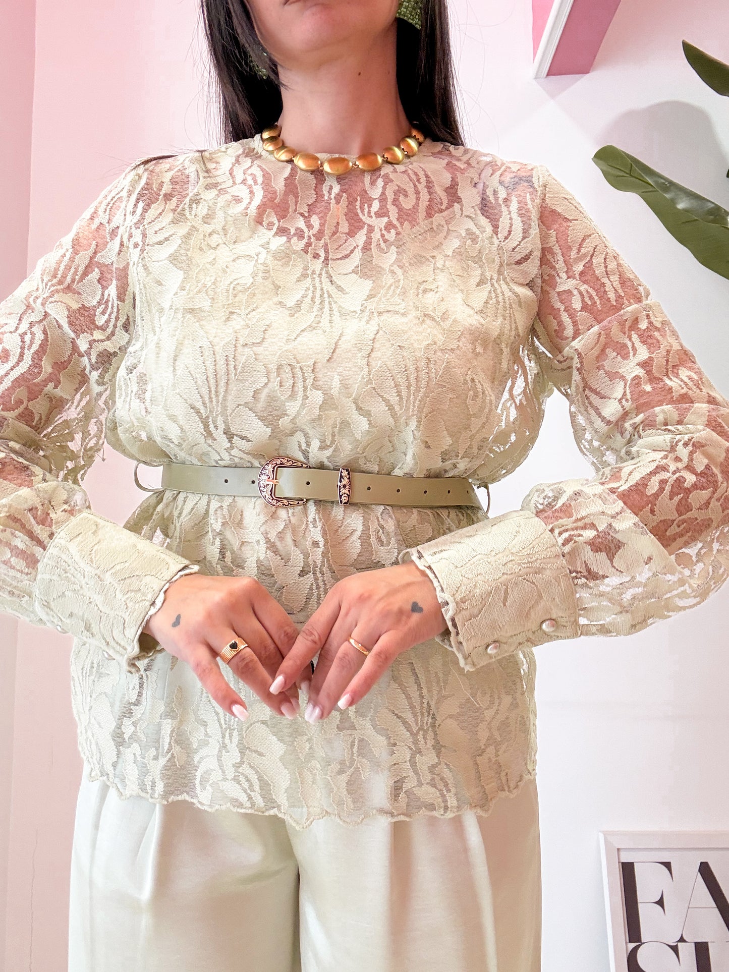 SET ELEGANTE VERDE
