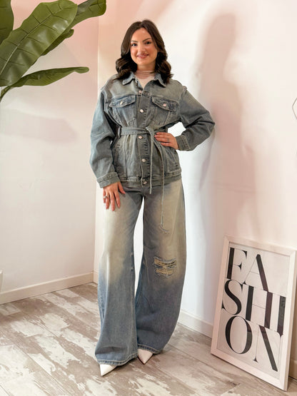 JEANS QUADRI
