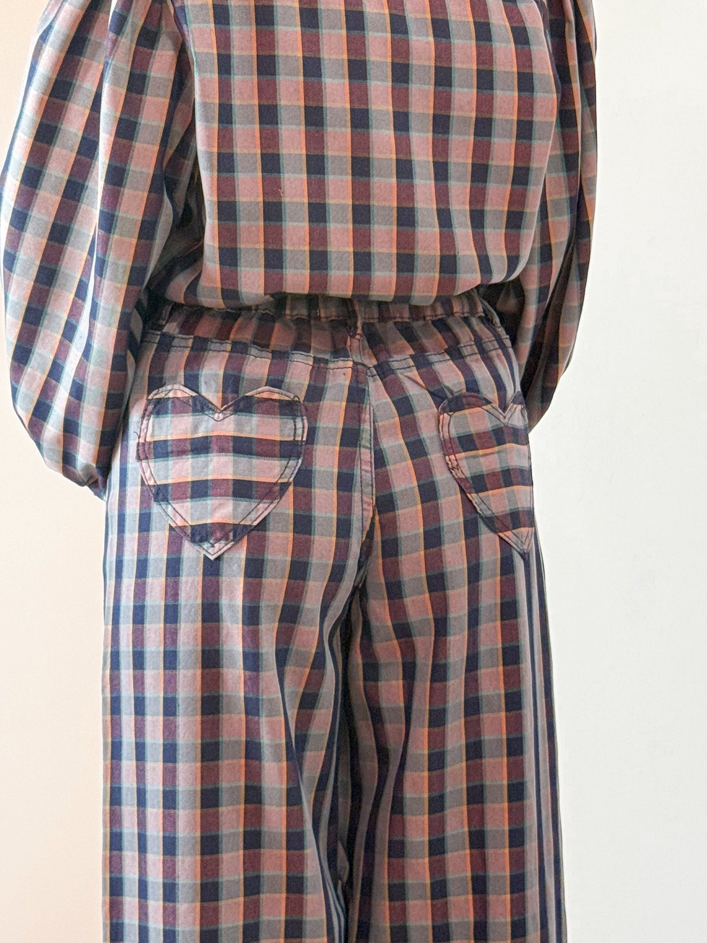 PANTALONE QUDRETTI SCURI