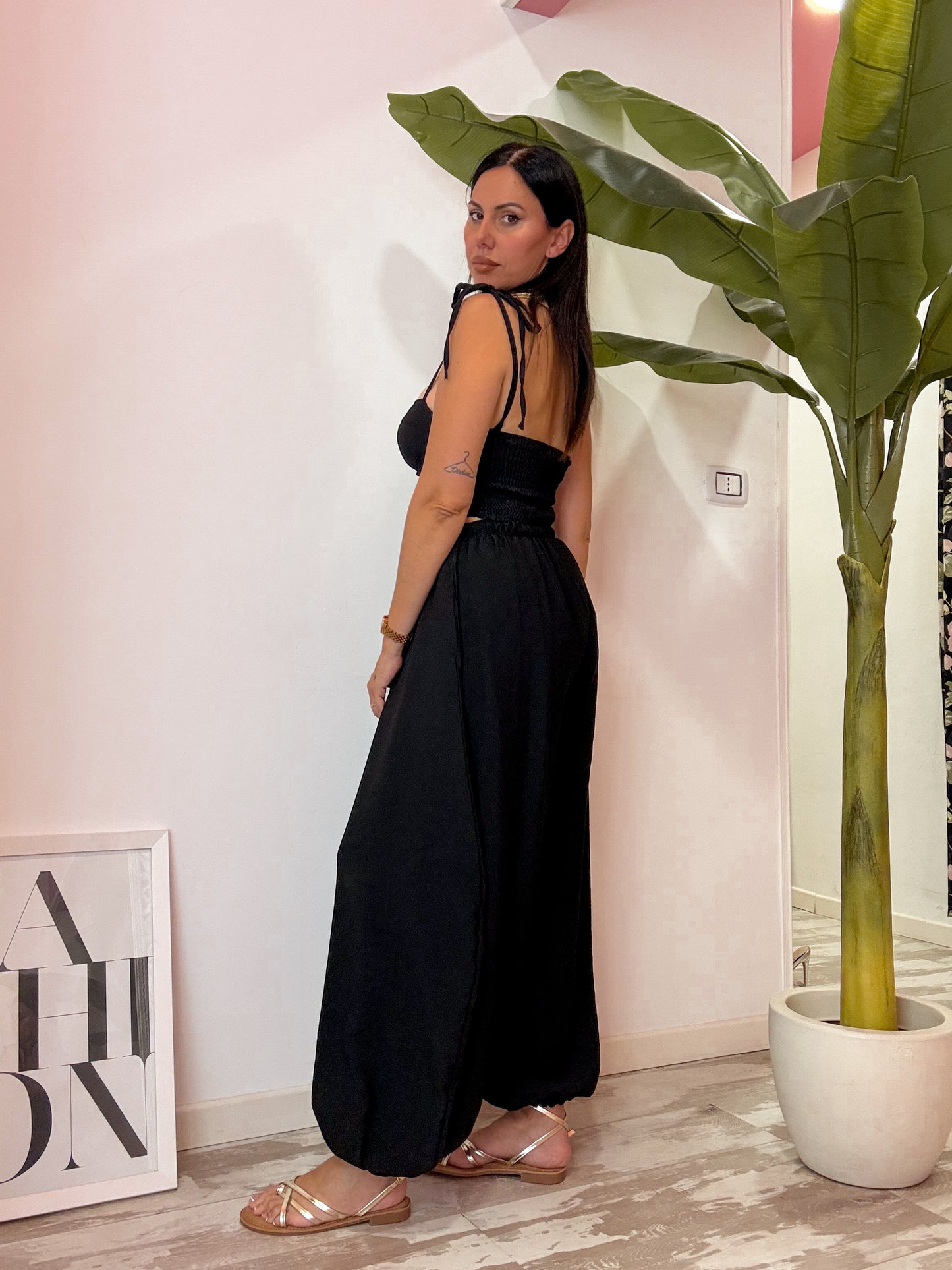 SET CROP TOP 3 COLORI