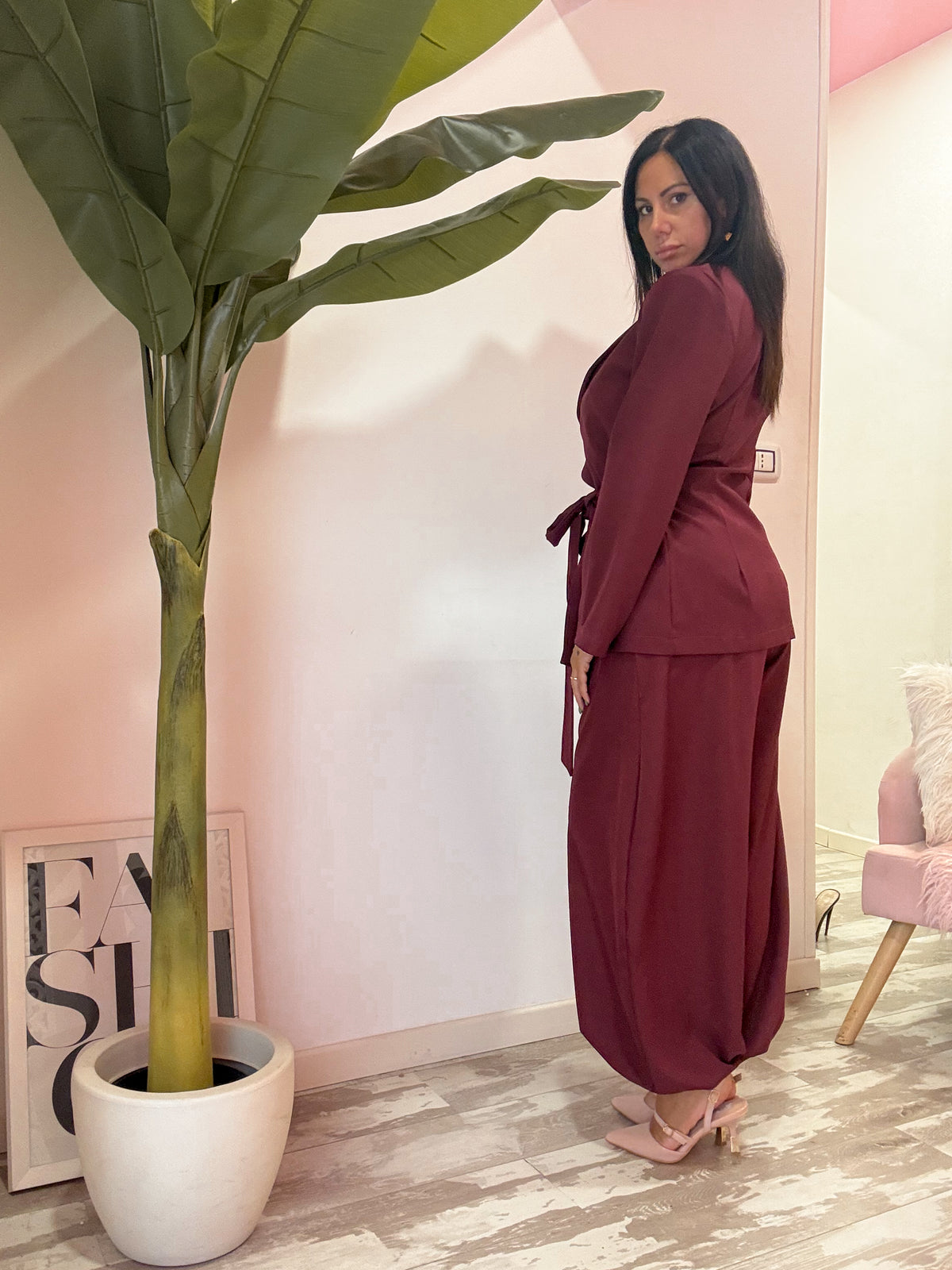 TAILLEUR PALLONCINO BORDEAUX