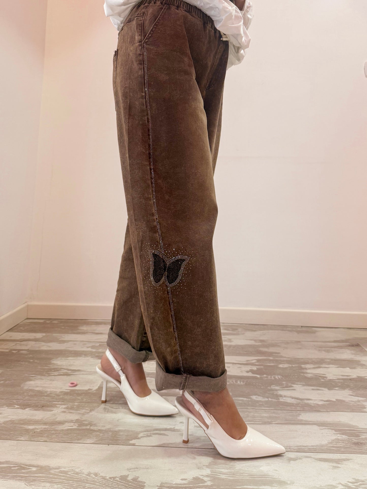 JEANS FARFALLA