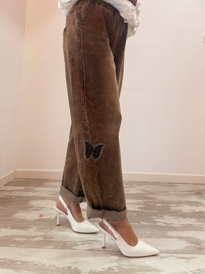 JEANS FARFALLA