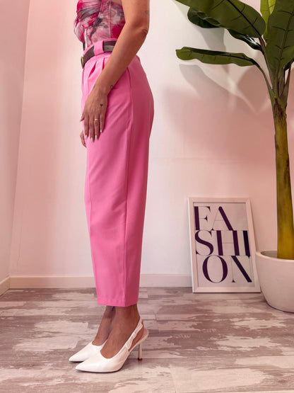 PANTALONE SLOUCHY FUCSIA