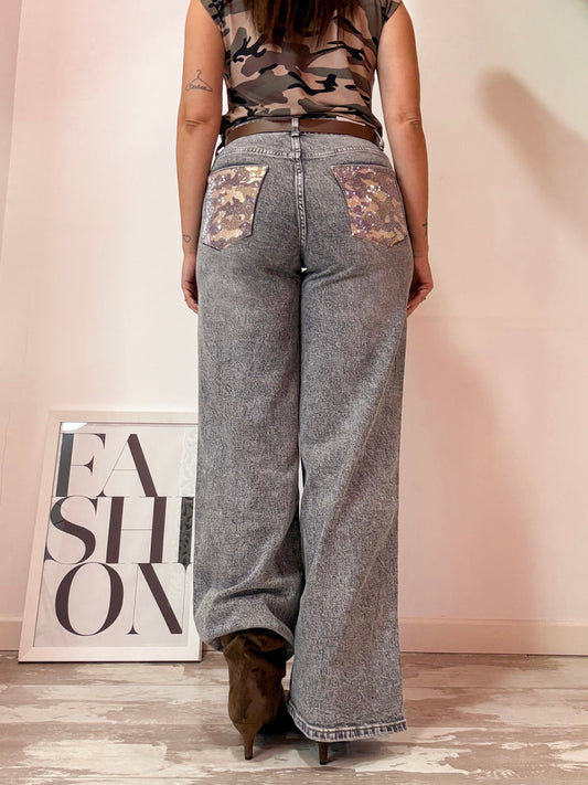 JEANS TASCA CAMOUFLAGE