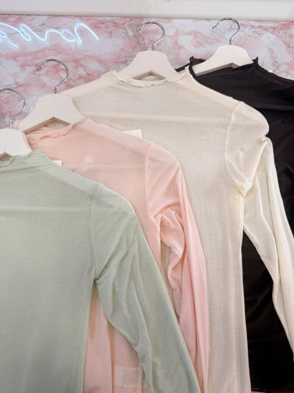 MAGLIA MEZZOCOLLO 4 COLORI