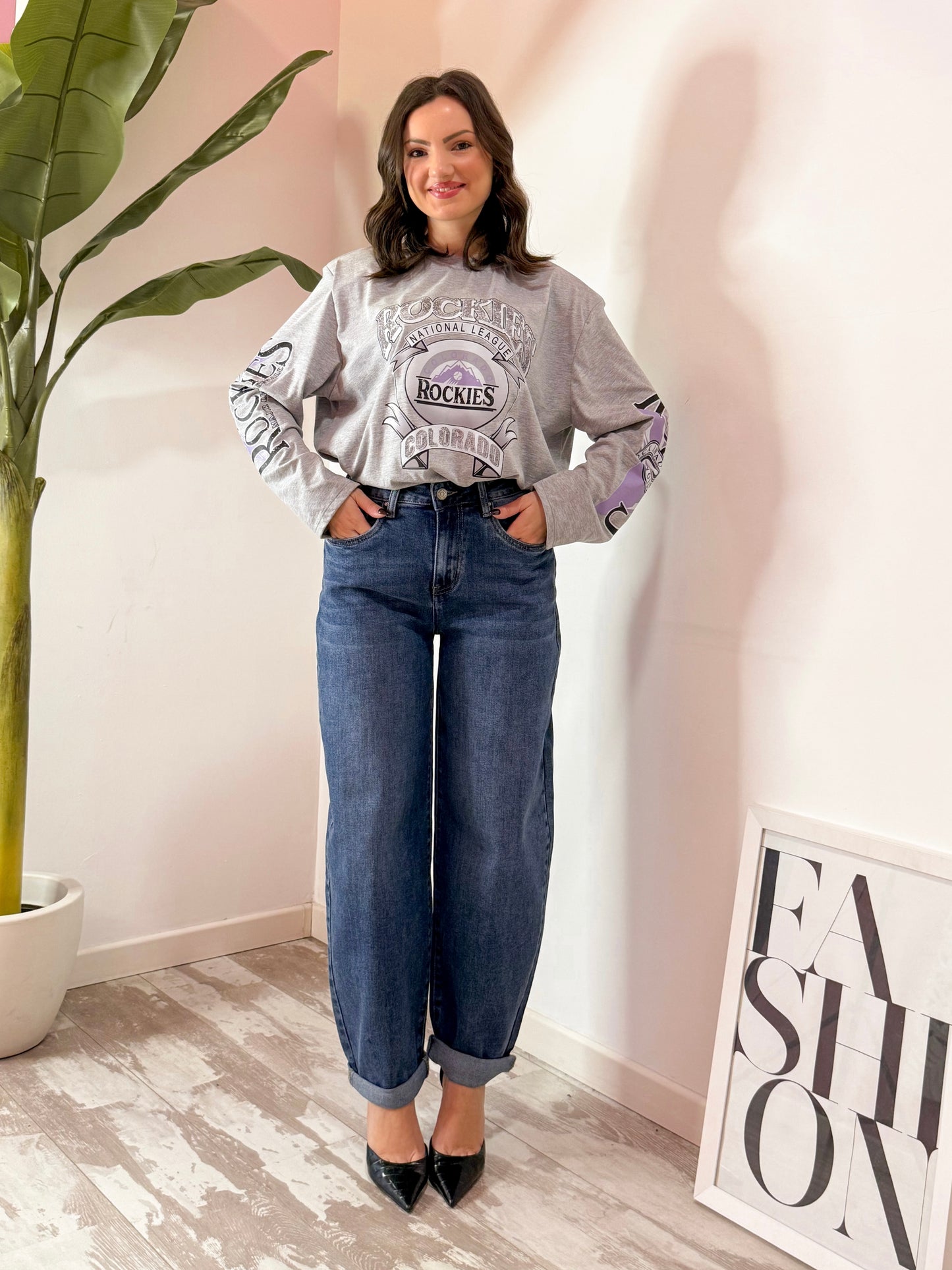 JEANS CLASSIC BALLOON BLU 65-1