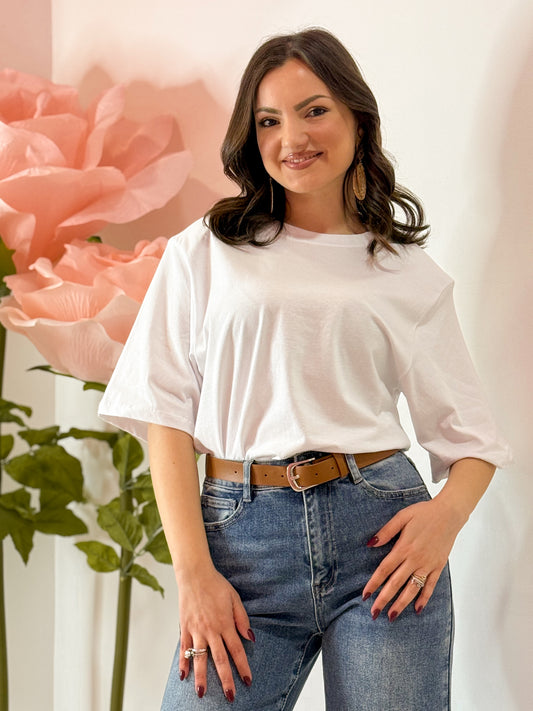 T SHIRT OVER GIROCOLLO 2 COLORI