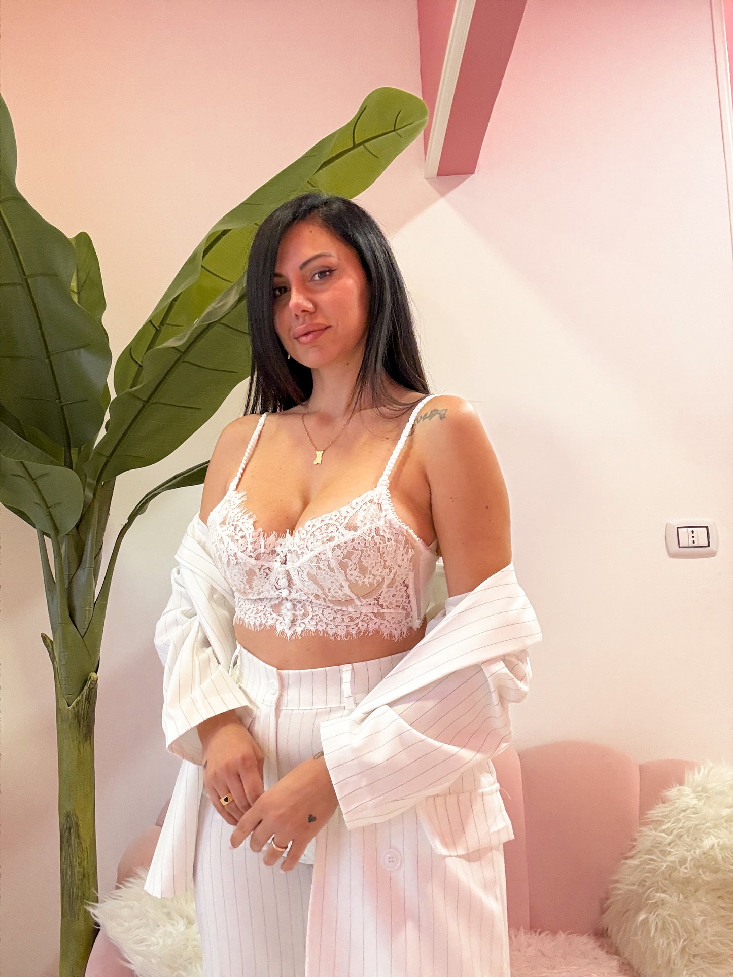 BRALETTE PIZZO 3 COLORI