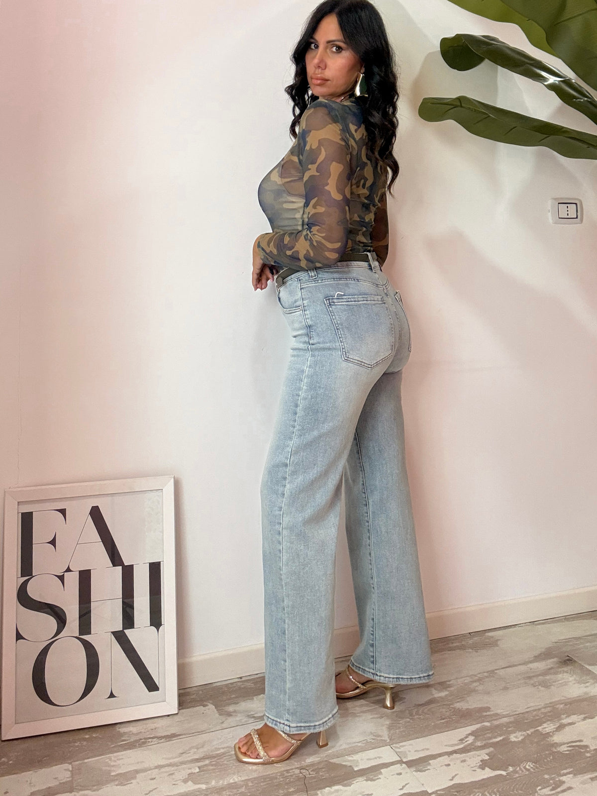 JEANS PALAZZO MISS 381