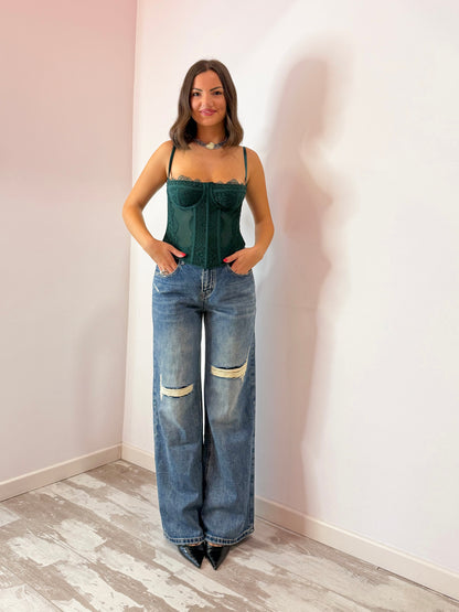 JEANS STRAPPETTO