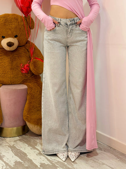 JEANS NUOVO TASCA ROSA