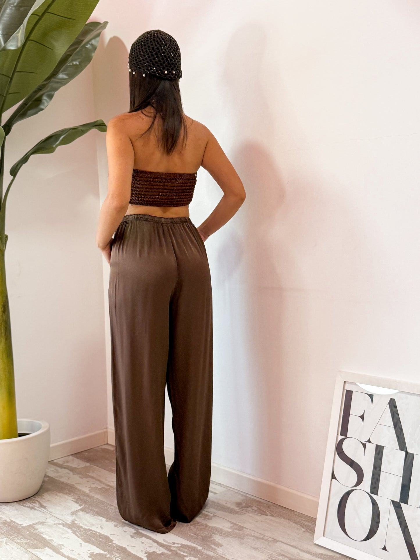 PANTALONE SATIN 5 COLORI