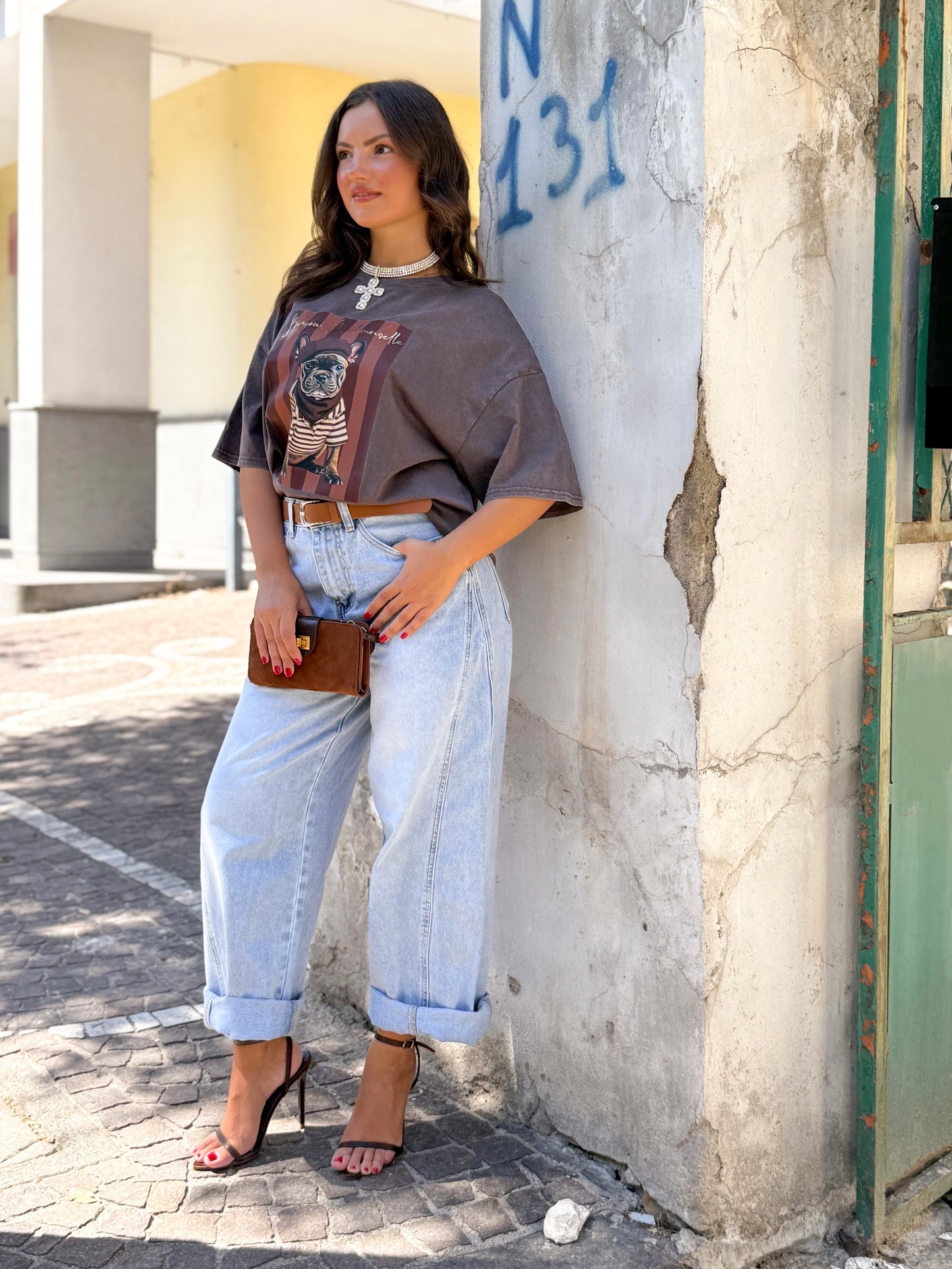 JEANS BALLOON E CINTURA 083