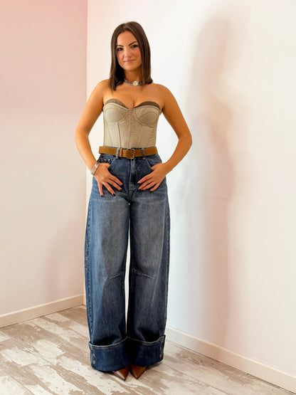 JEANS RISVOLTONE