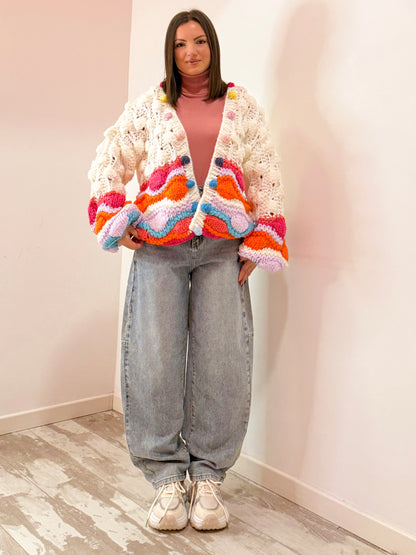 CARDIGAN COLORATO