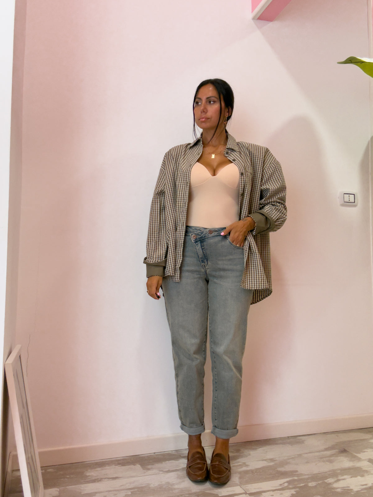 JEANS CHIARO BOTT TRASV 807