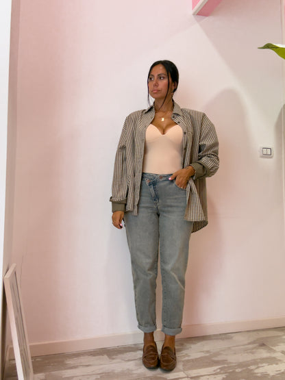 JEANS CHIARO BOTT TRASV 807