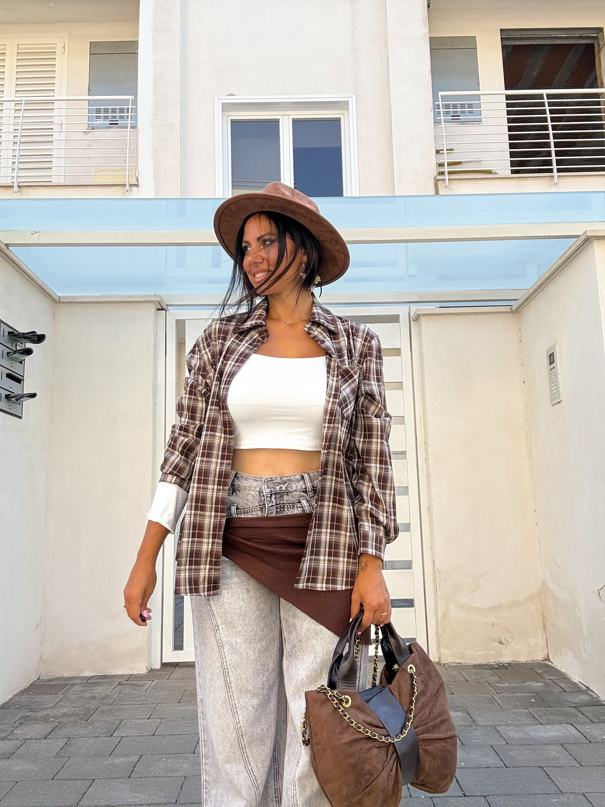 CAMICIA FINTO PULLOVER 2 COLORI