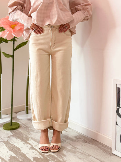 JEANS CLASSIC  CREMA