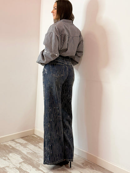JEANS CASCATA BRILLANTE