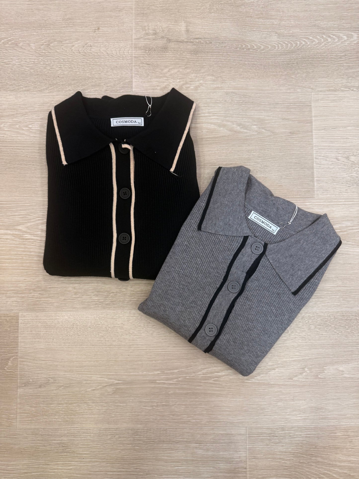 POLO BOTTONI 3 COLORI