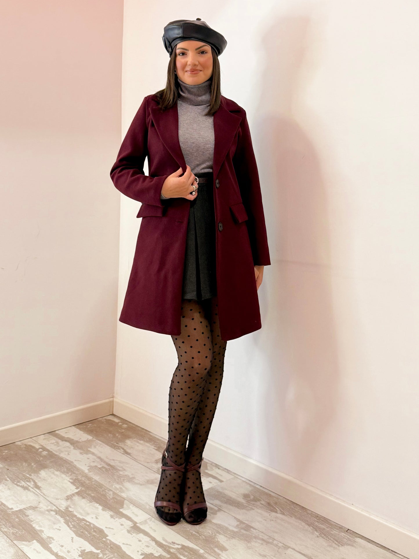 CAPPOTTO CLASSICO BORGOGNA