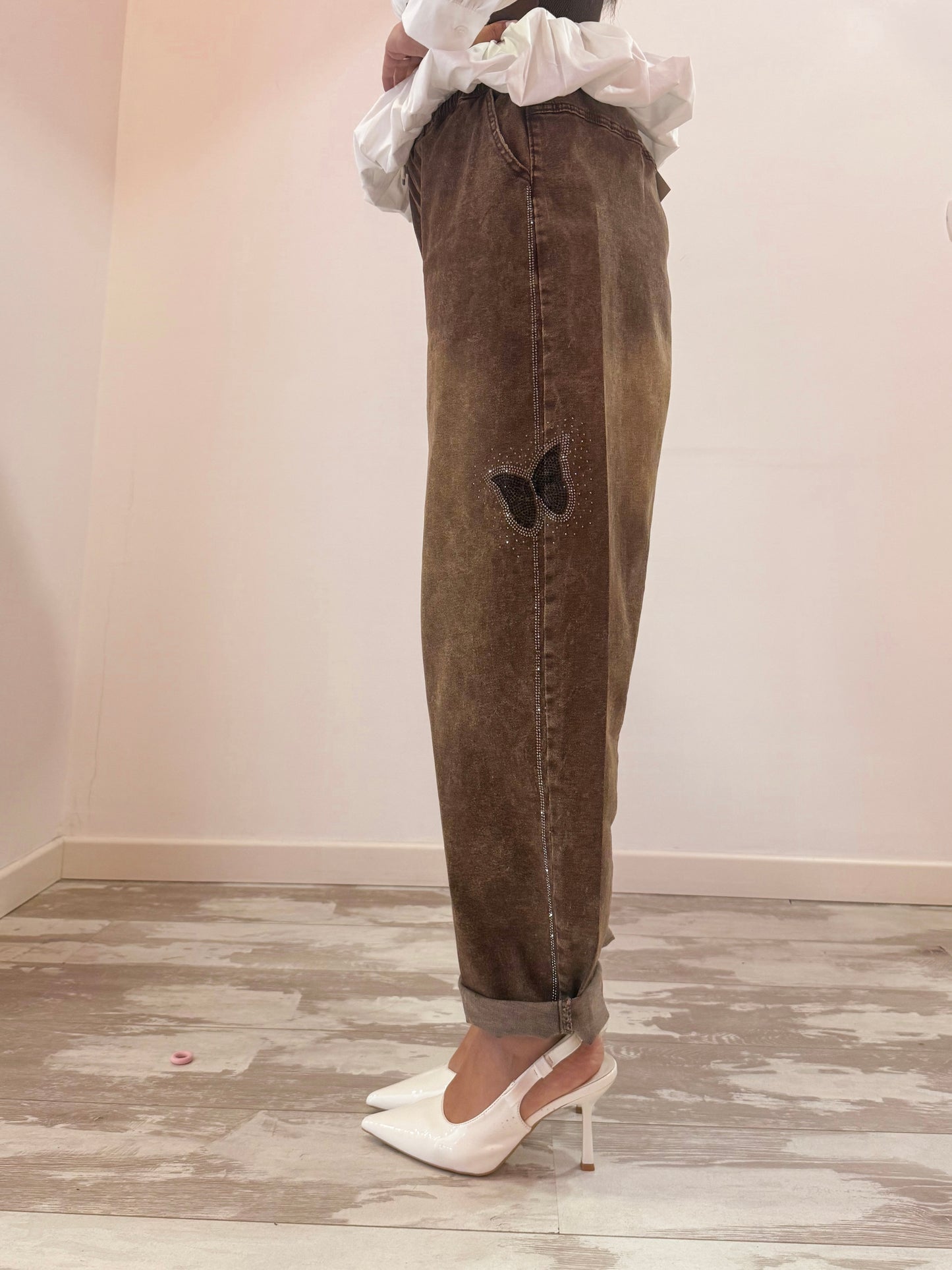 JEANS FARFALLA