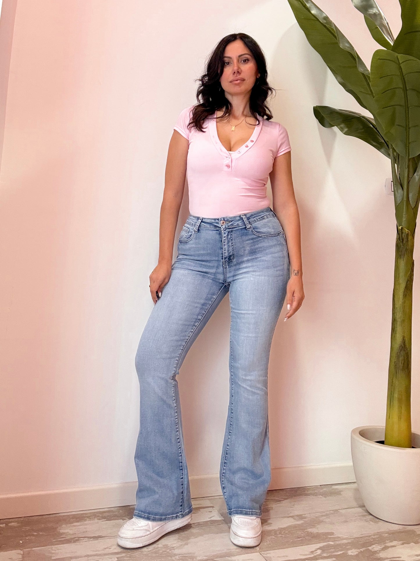 JEANS ZAMPA ELEFANTE