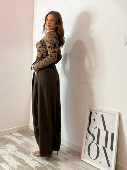 PANTALACCIO MARRONE