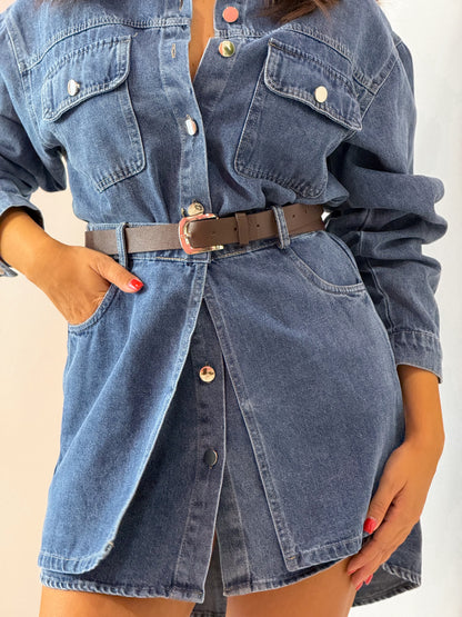 SET EFFETTO GONNA DENIM