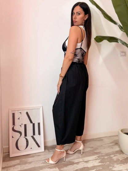 PANTALONE JUST NERO