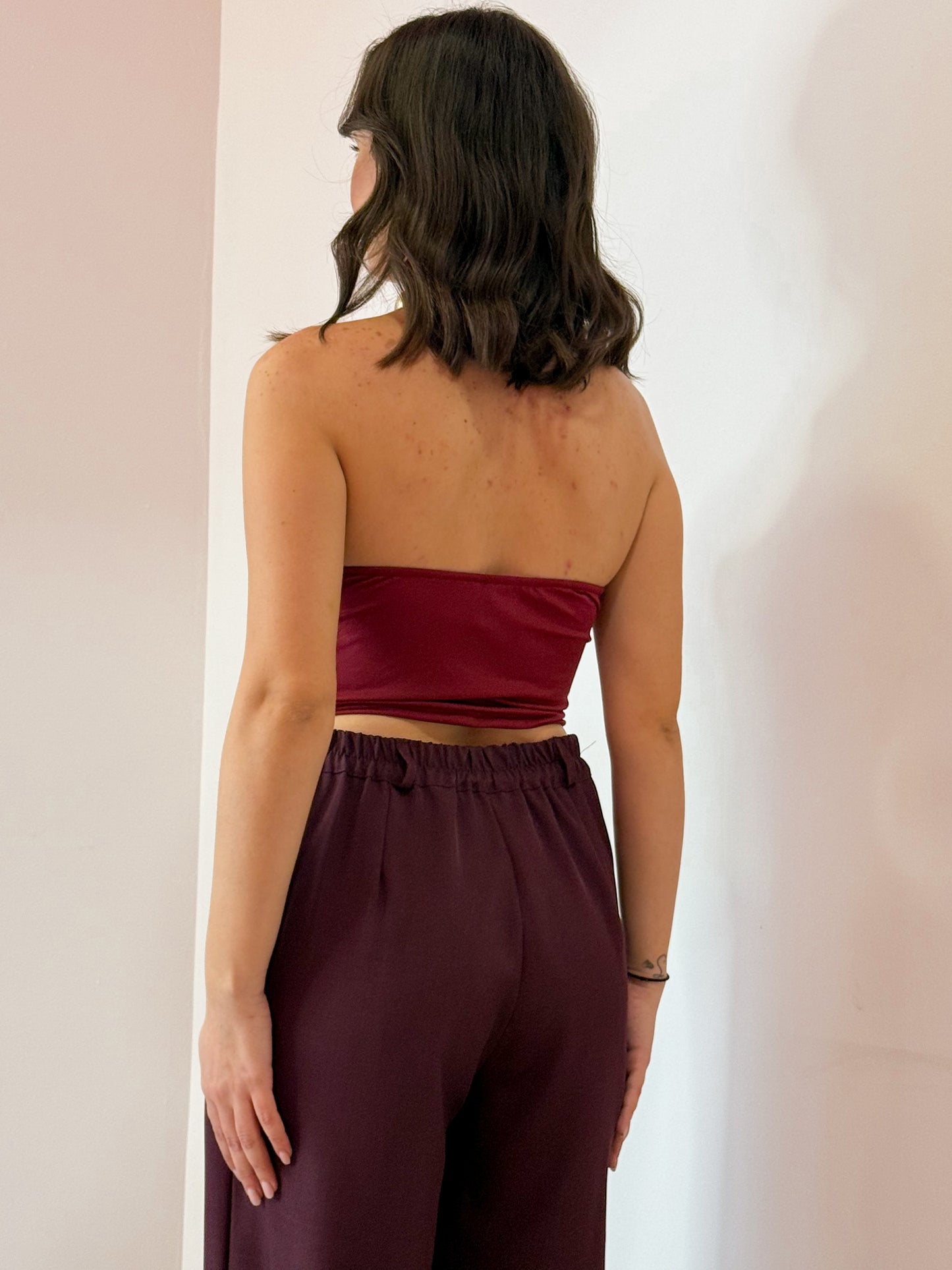 CORPETTO RICAMO BORDEAUX