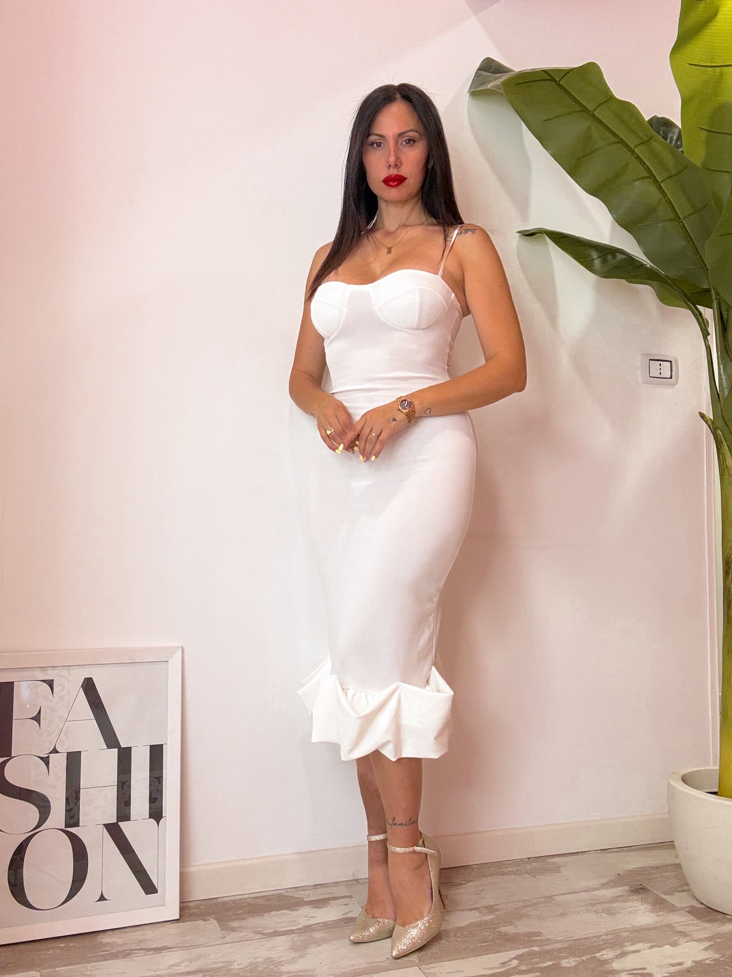 VESTITO SPAIN BIANCO