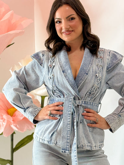 GIACCHETTO INTRECCIO JEANS