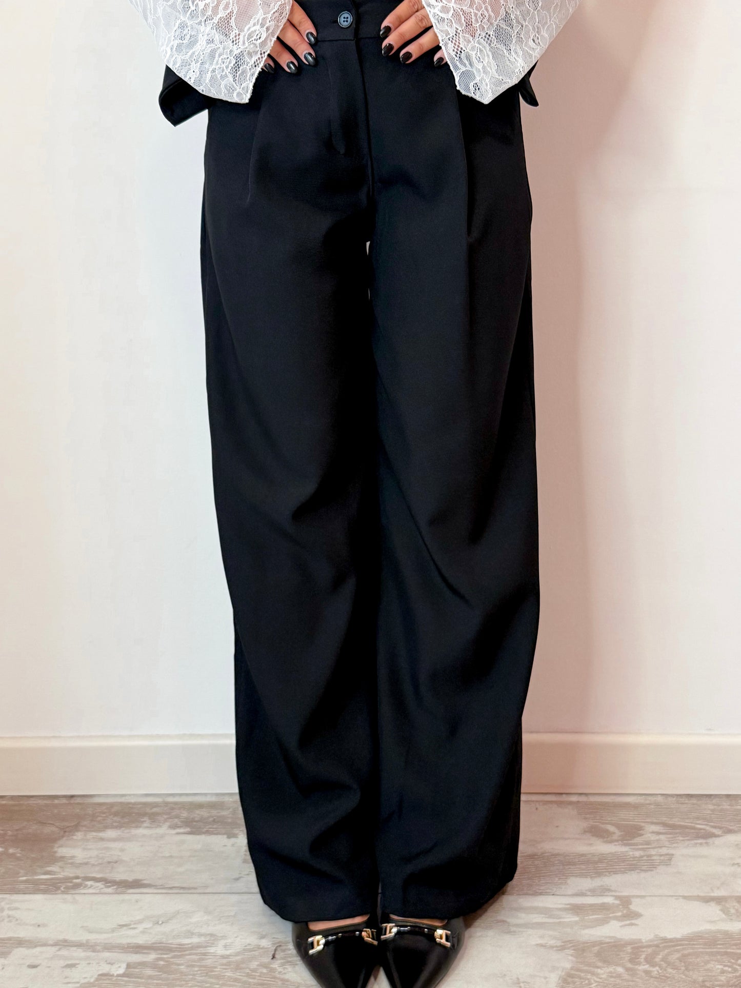 PANTALONE CLASSICO NERO