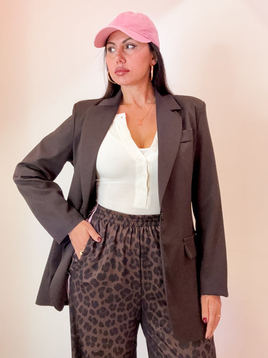 GIACCA OVER MARRONE SCURO