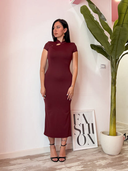 VESTITO MIDI ORIENTE
