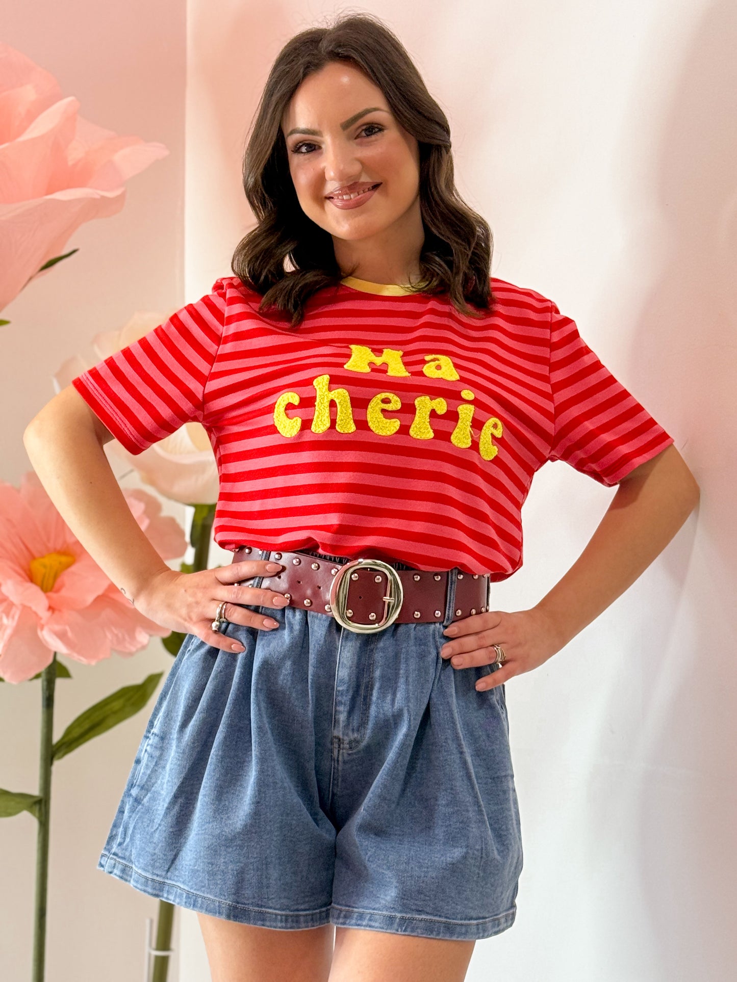 T-SHIRT CHERIE 4 COLORI